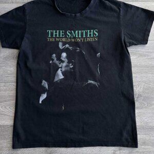 The Smiths The World Won’t Listen Band T-Shirt Indie Rock Tee